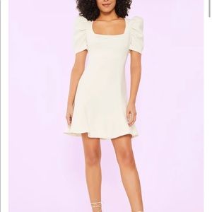 Likely scooped Alia dress white sz 4
